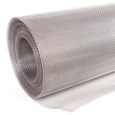 China 304 Stainless Steel Woven Wire Mesh Roll 1.2m 1.5m Width Acid Resistance for sale