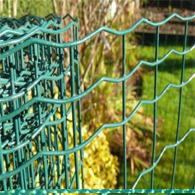 China Europe Standard Holland Farm Wire Mesh Fence Pvc Coated Welded Wire Fence 50x50mm for sale