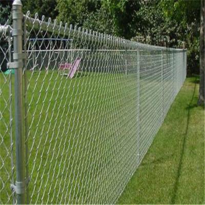 China OEM 25 Ft Roll Chain Link Fence Farm Chain Link Fence Anti Corrosion for sale
