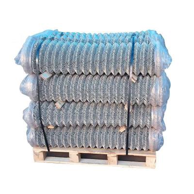 China 9 Gauge Hot Dipped Galvanized Chain Link Fence Farm Chain Link Fences Heavy Duty Chain Link Fence for sale