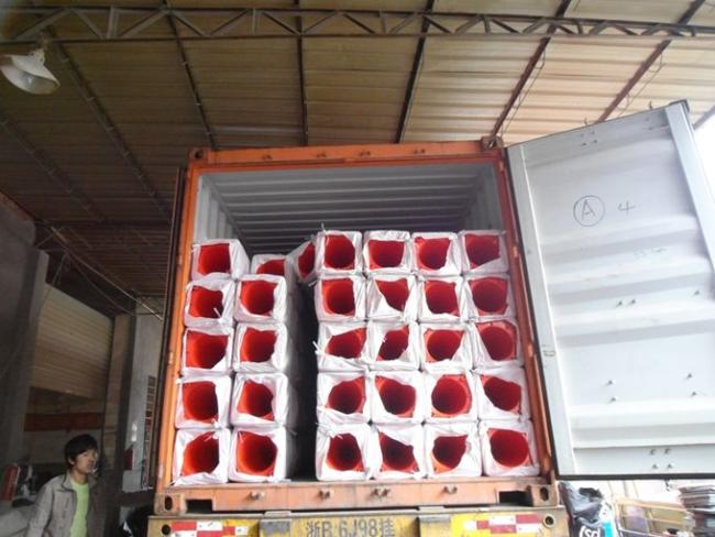 1M 5KGS Qatar Cheap Red Reflective Traffic Road Safety Cone 5