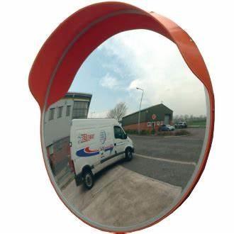 China 800mm Convex Mirror In Road Corner PP Road Safety Convex Traffic Mirror for sale