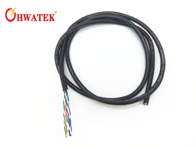 China Cable trenzado/sólido de la categoría 5E, cable de la red de Cat5E FTP para la transmisión de la señal en venta