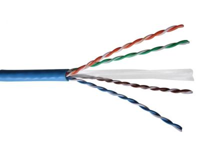 Китай Ал-Мылар защищал изоляцию ПЭ кабеля Лан Кат6, кабель сети категории 6 продается