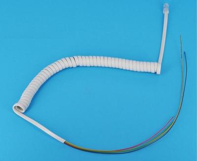 China PUR Sheath Curly Spiral Power Cable Shielded Multi Core UL&CUL Certificated for sale