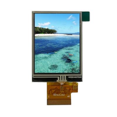 China 2.4 Inch Resistive Touch TFT Display Module 240*320 40P Socket MCU 2.4 Tft Display 8080 for sale
