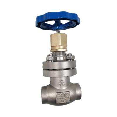 China Ar LNG Cryogenic Shut Off Valve With Socket Weld Ends Temperature -80C for sale