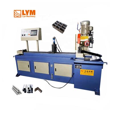 Chine Machine automatique de coupe de tuyaux en aluminium pour gaz Machine de coupe de tubes carrés creux 45 degrés à vendre