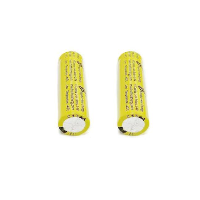 2.4V 900mAh Lithium Titanium Oxide Battery Rechargeable Li Ion Cell HTC1850 7