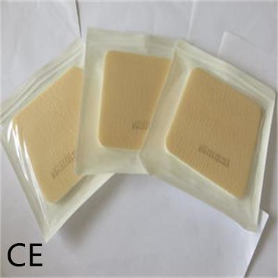 China 3*3cm Waterproof Antimicrobial Foam Wound Dressing For Sensitive Skin Leg Ulcers for sale