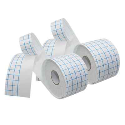 China Nonwoven PET PU Transparent Dressing Roll Wound Tape ISO13485 for sale