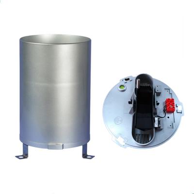 China 200mm Inner Diameter Plastic Rain Gauge Sensor for Tipping Bucket Rainfall Measurement for sale