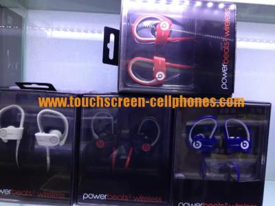 China Los golpes por poder del Dr. dre baten 2,0 el gancho para el oído inalámbrico del auricular de botón de Powerbeats 2 Bluetooth de los auriculares en venta