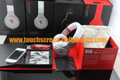 Chine Battements de réduction du bruit de monstre par Dr. Dre Pro Earphones/rouge noir blanc d'écouteurs à vendre