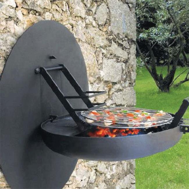 Wall Barbecue Folds Wall Barbecue Folds