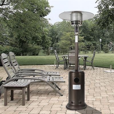 China Outdoor Stainless Steel Mushroom Umbrella Gas Patio Heater Garden Gas Fire Pits for sale