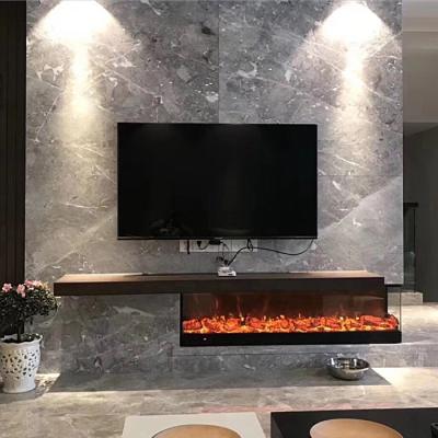 China Easy To Add Water Electric Fireplace Remote Control Led Flame Decor Water Vapor Fireplace for sale