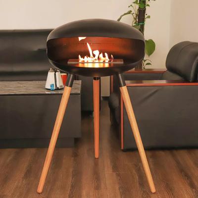 China Carbon Steel 27.5 Inch Ethanol Fire Pits  26.5kg Cocoon Ethanol for sale