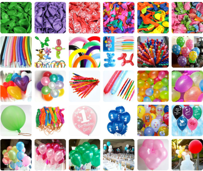adult birthday party balloons in dubai