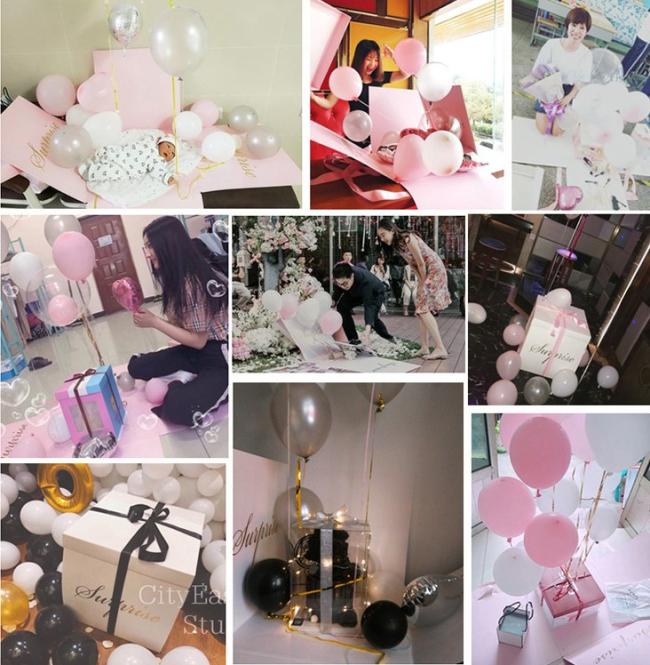 CRD party supply - super size surprise box for proposal and party gift preparation