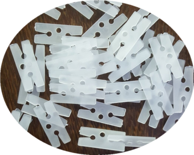 hot sale clear plastic flower shape clip tie for balloon sealing