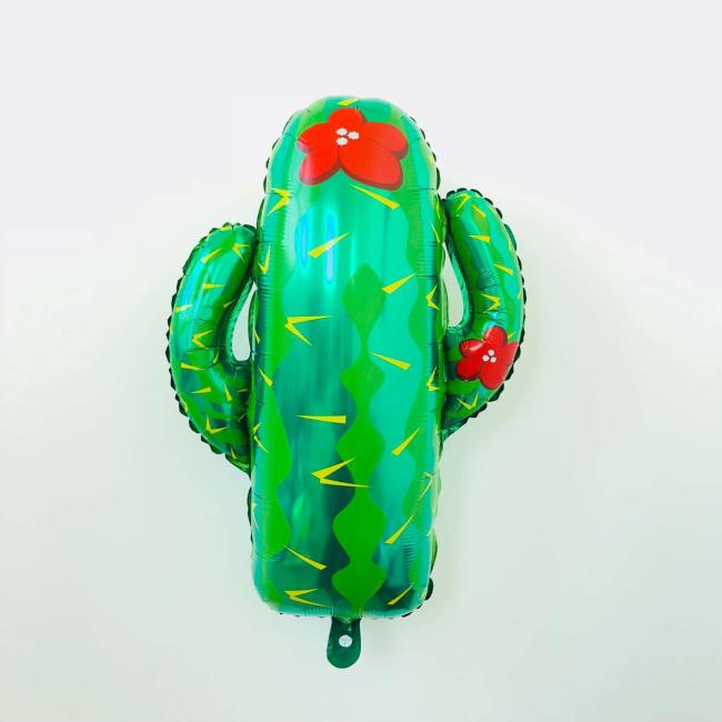New product Mexico stype tropical desert party fiesta Cactus Giant Foil Balloon