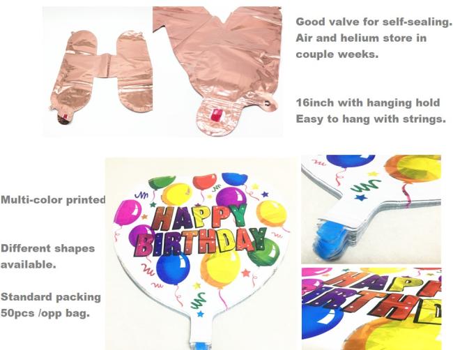 China factory Yiwu large number balloons foil number black gold rose gold pink blue silver various colors