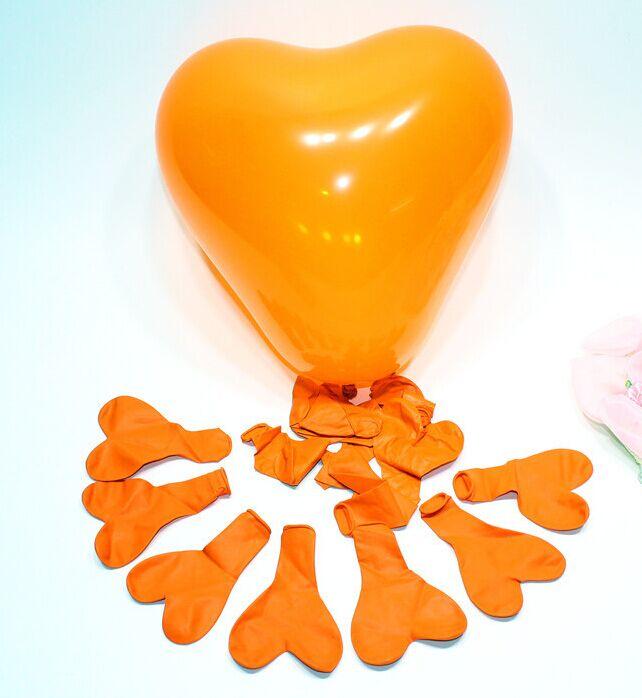 Wholesales heart shape latex balloon professional supplier