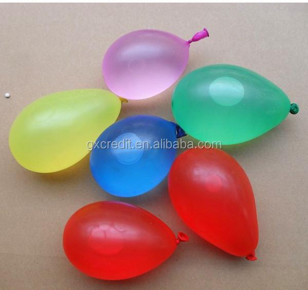 Wholesale festival party inflatable latex water balloon for summer