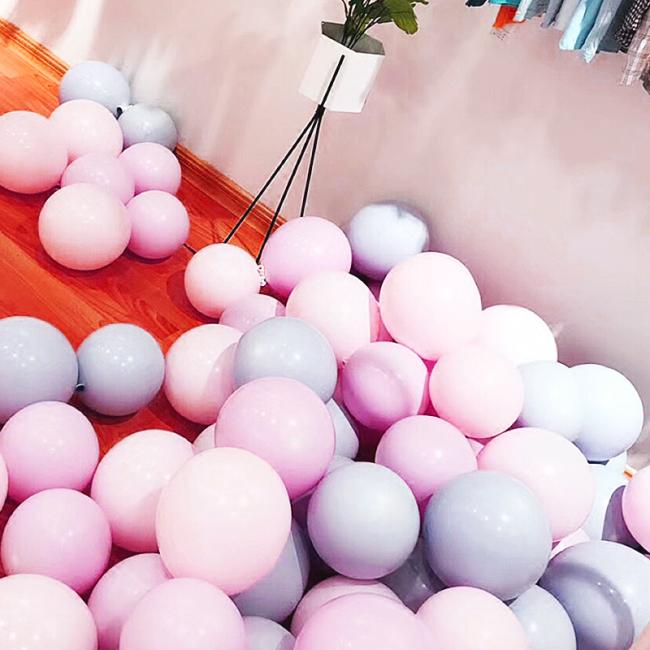 Good price 12 inch different colors polka dot printing latex balloons