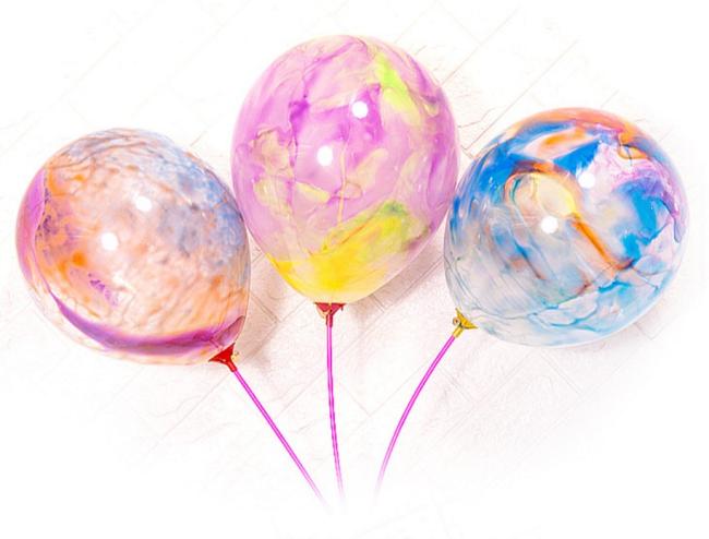 New product idea Bag of 24pcs 12 inch transparent latex graffiti balloon with different pigments