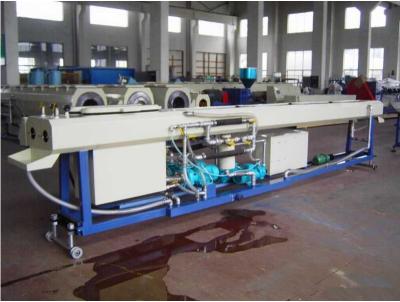 China Plastic Pipe Extrusion Line , PVC Twin Pipe Extrusion Production Line , pvc Double Screw Pipe Making Machine for sale