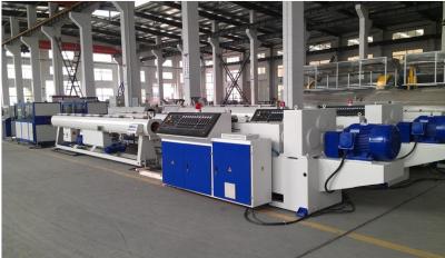 China Twin Screw PVC Soft Hose Pipe Extrusion Machine / High Quality PVC Pipe Production Line for sale