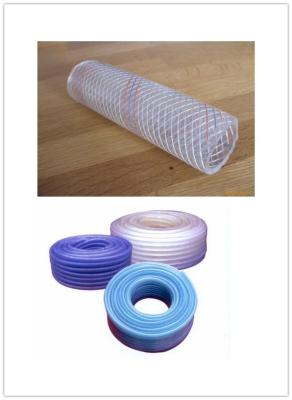 Chine Ligne de tissu-renforcé d'extrusion de processus de fabrication de tuyau de PVC avec la garantie de 1 an à vendre
