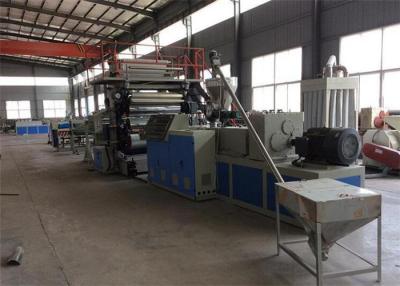 China Double Screw PVC Lamination Plastic Sheet Extrusion Line Marble Sheet Making for sale