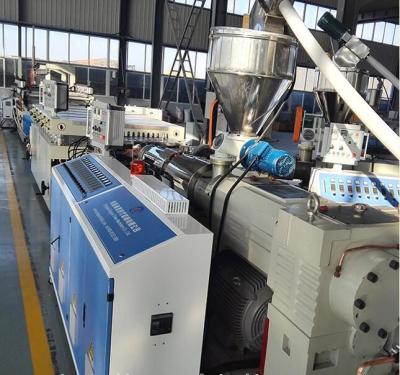 China CE WPC Foam Board Extrusion Line With Twin Screw Extruder 75kw for sale