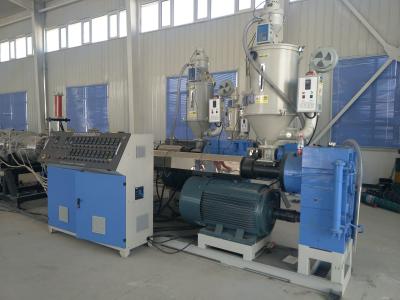 China PPR HDPE Plastic Pipe Single Screw Extruder / PE Platic Pipe Production Making Machine for sale