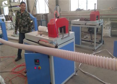 China Carbon Fiber PE Pipe Extrusion Line , Carbon Sprial Reinforcing Pipe Single Screw Extruder for sale