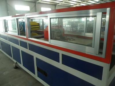 China Transparent PVC Plastic Profile Extrusion Line For Door Frame for sale