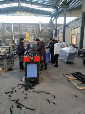 China Cadena de producción acanalada de un sólo recinto del tubo del PE, línea de dren acanalada en venta