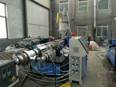 China PE Pipe Line , PP PE Pipe Extrusion Line , PE HDPE Manufacturing Machine With Single Screw Extruder en venta