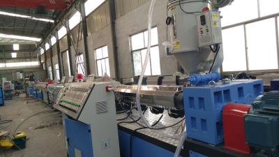 China PE Plastic Cool and Hot Water Pipe Extrusion Line / Three Color PE Plastic Pipe Production Line for sale