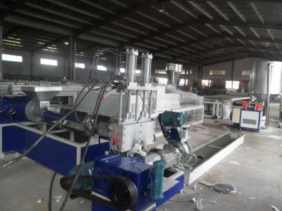 China LDPE / HDPE Film Recycled Granule Single Screw Extruder for sale