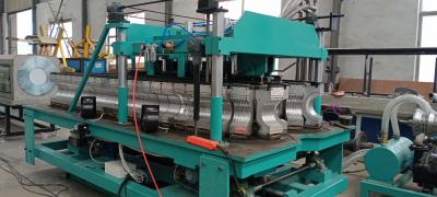 China Single Wall Corrugated Pipe Extrusion Line PE Plastic Washing Machine for sale