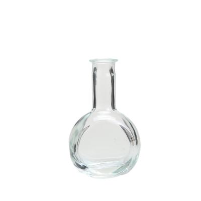 China Clear Glass Diffuser Bottles 60ML Decorative Glass Reed Diffuser FDA for sale