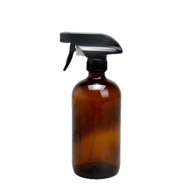 China Colored Amber Glass Soap Dispenser Bottles Sprayer For Essential Oil for sale