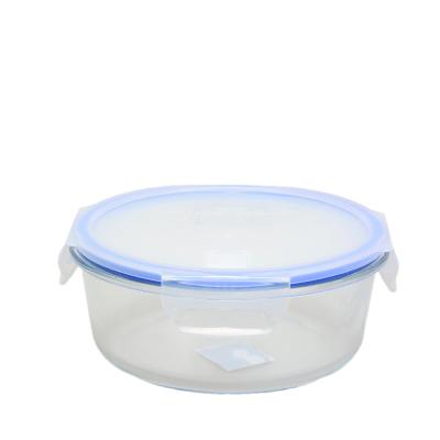 China 1200ML Airtight Glass Food Storage Containers Leakproof Locking Lids for sale