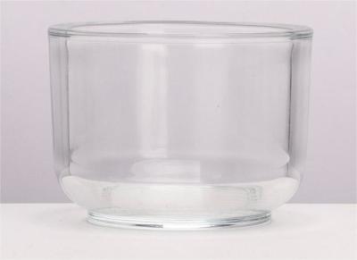 China 350ml Make Your Home Decor Shine With Glass Votive Candle Holders And Sturdy Base for sale