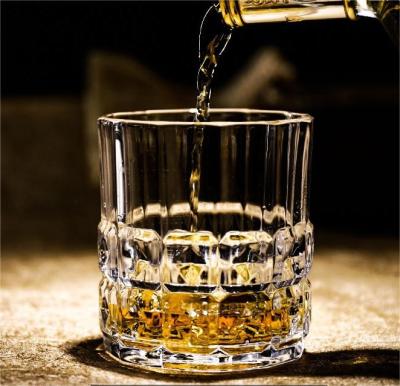 中国 240ml Whisky Clear Glass Tumbler Water Glass for Daily Use 販売のため