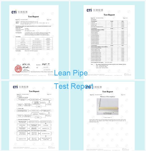 Lean Pipe ROSH test report - Shenzhen Jingji Technology Co., Ltd.